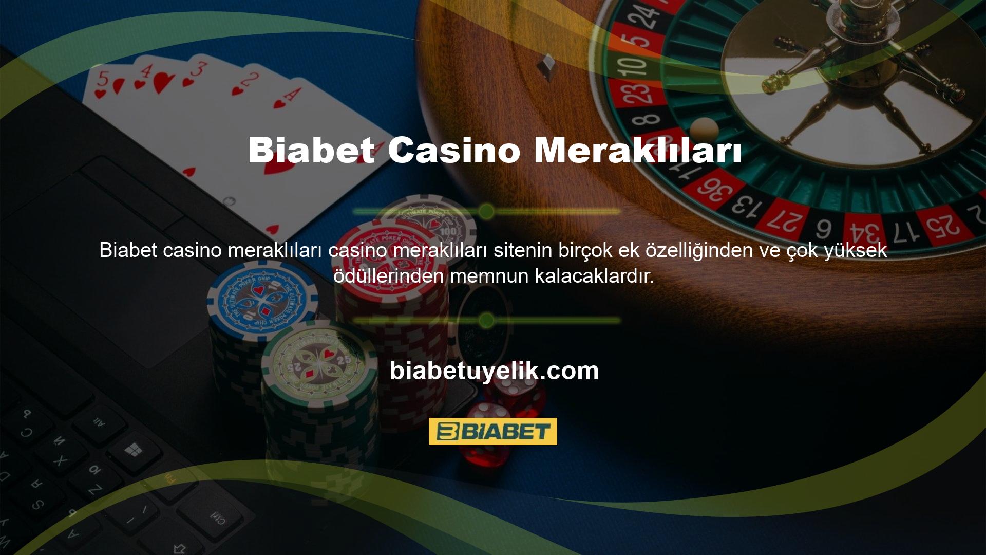 Biabet Casino Tutkunları ödeme yöntemleri, üyelerin sitede hızlı işlem yapmalarına olanak sağlar